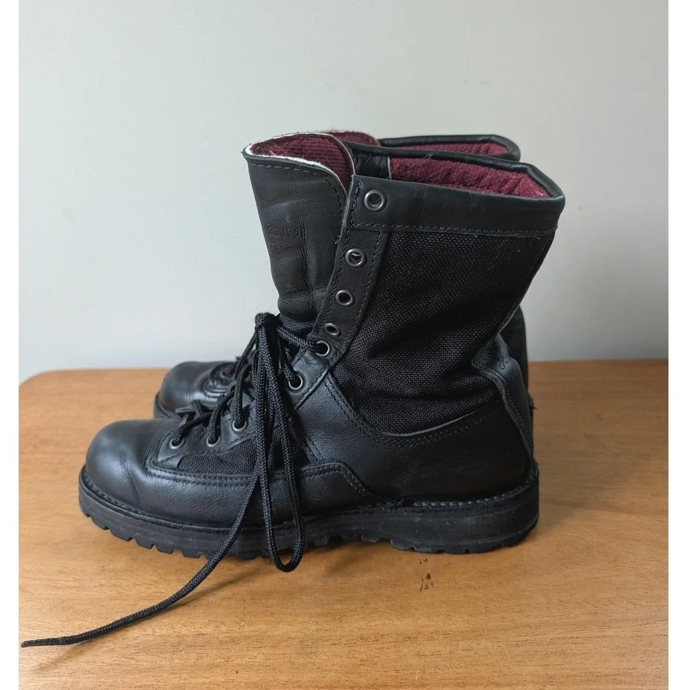 Vintage Danner Acadia 69210‎ Black Leather Gore-Tex Tactical Boots Mens 7.5 D